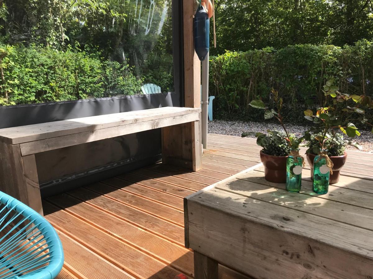 Bellemare Bungalow Lauwersmeer Mit Ueberdachte Veranda Und Eingezaeuntem Garten Anjum Extérieur photo